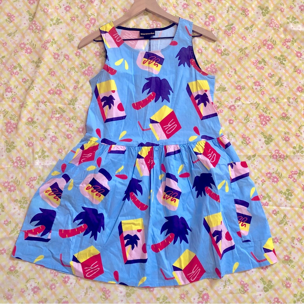 Nooworks Big Pocket Dress Small NWT snacks